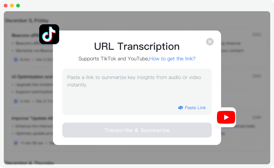 Online Video Link Parsing